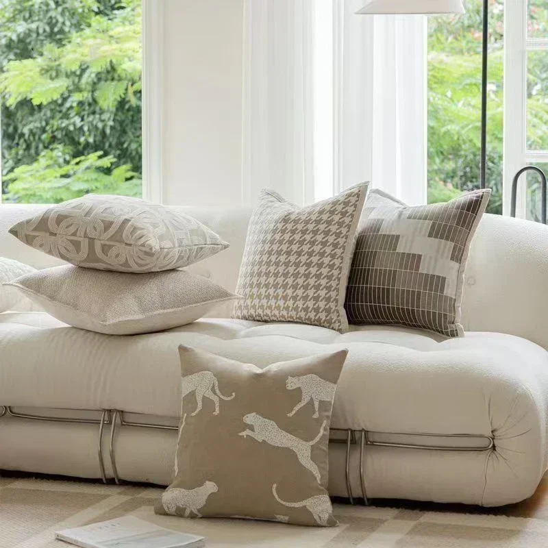 design élégant housse coussin animal