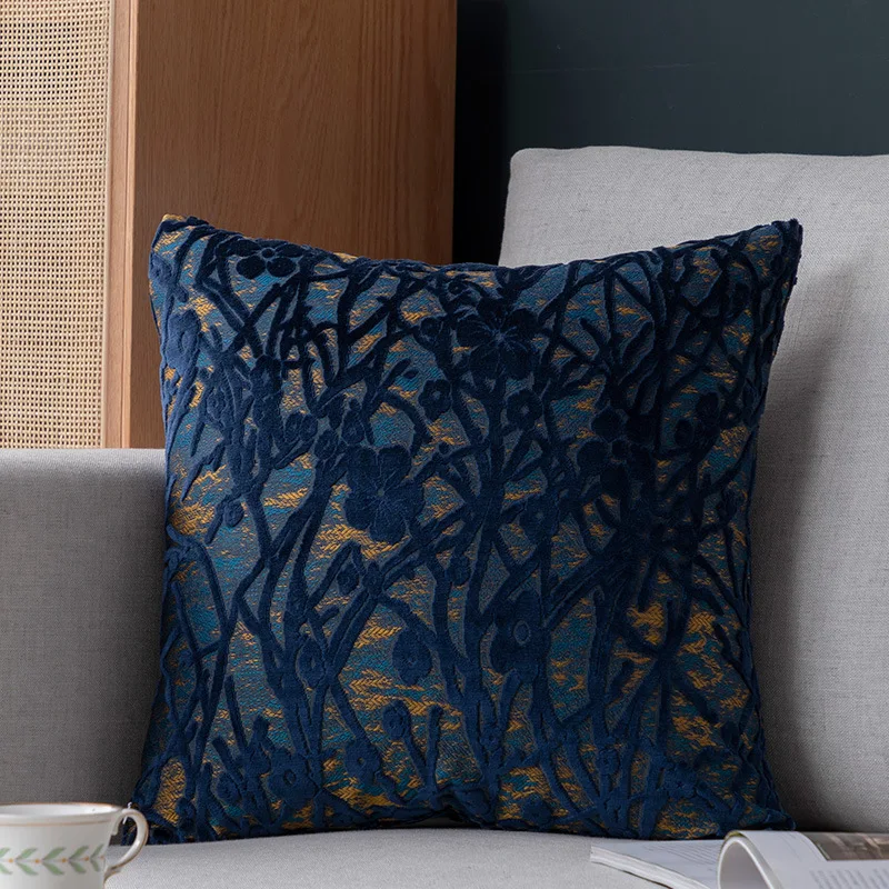 velours coussin décoration
