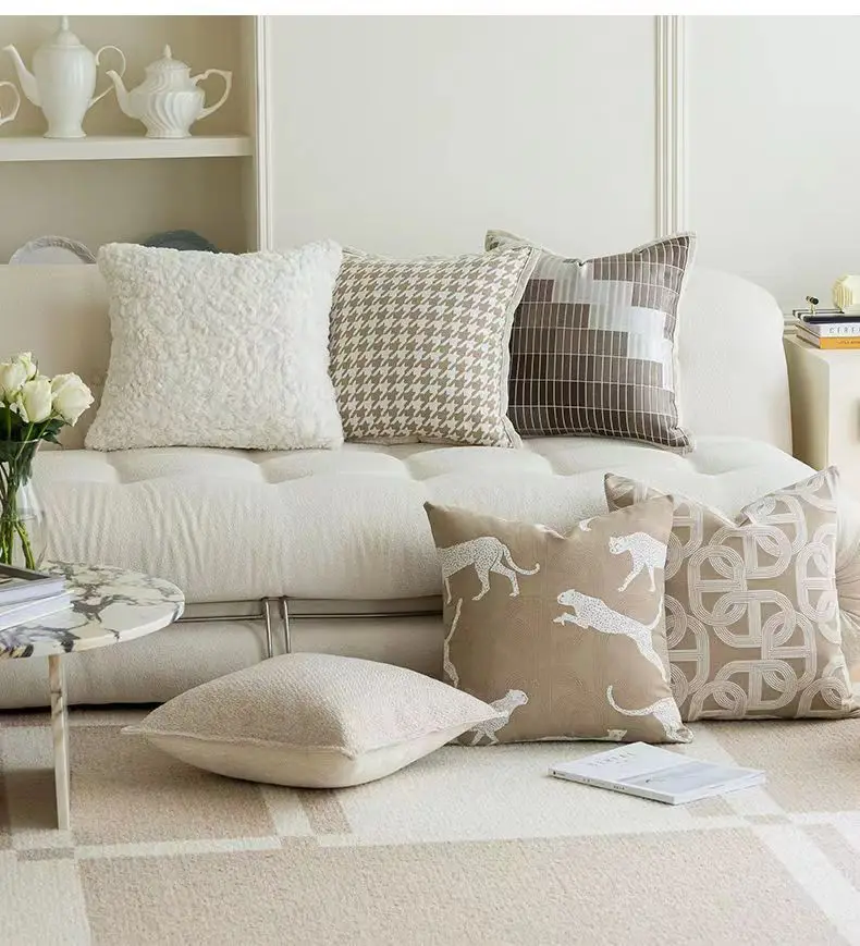 déco minimaliste coussin