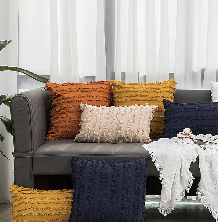 housse de coussin coton
