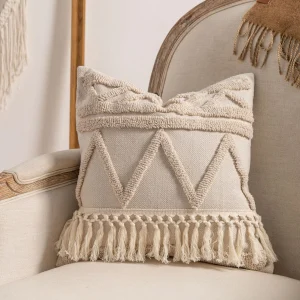housses de coussin en fil bouclé