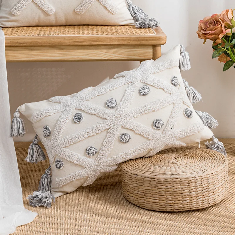 housse déco canapé
