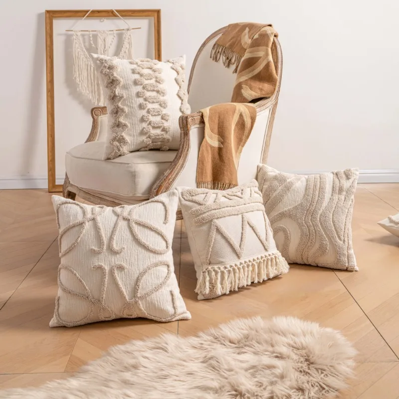 style bohème chic coussin lombaire
