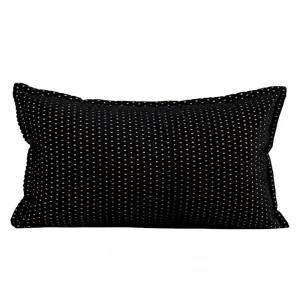 Housse de coussin 30 x 50 cm - marron café - décorative moderne en velours