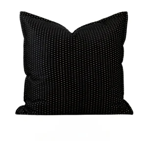 housse de coussin marron café