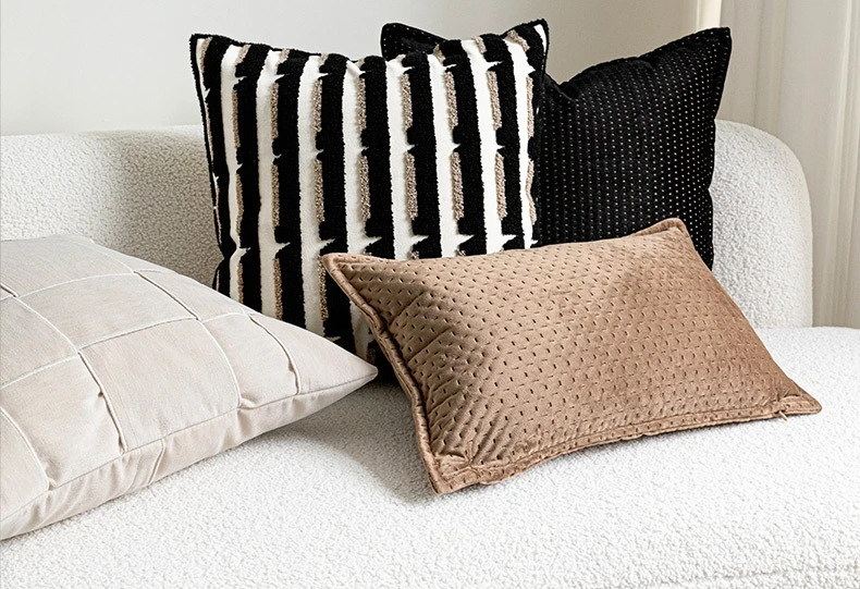housse de coussin élégante
