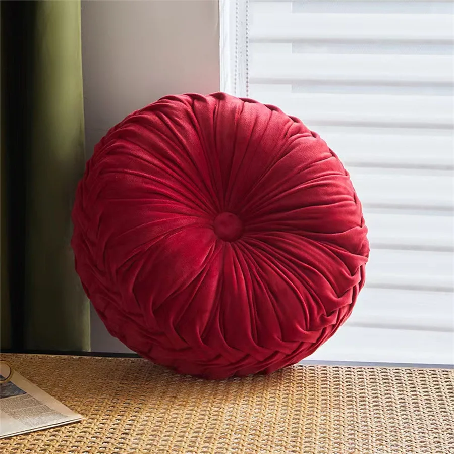 coussin plissé lit