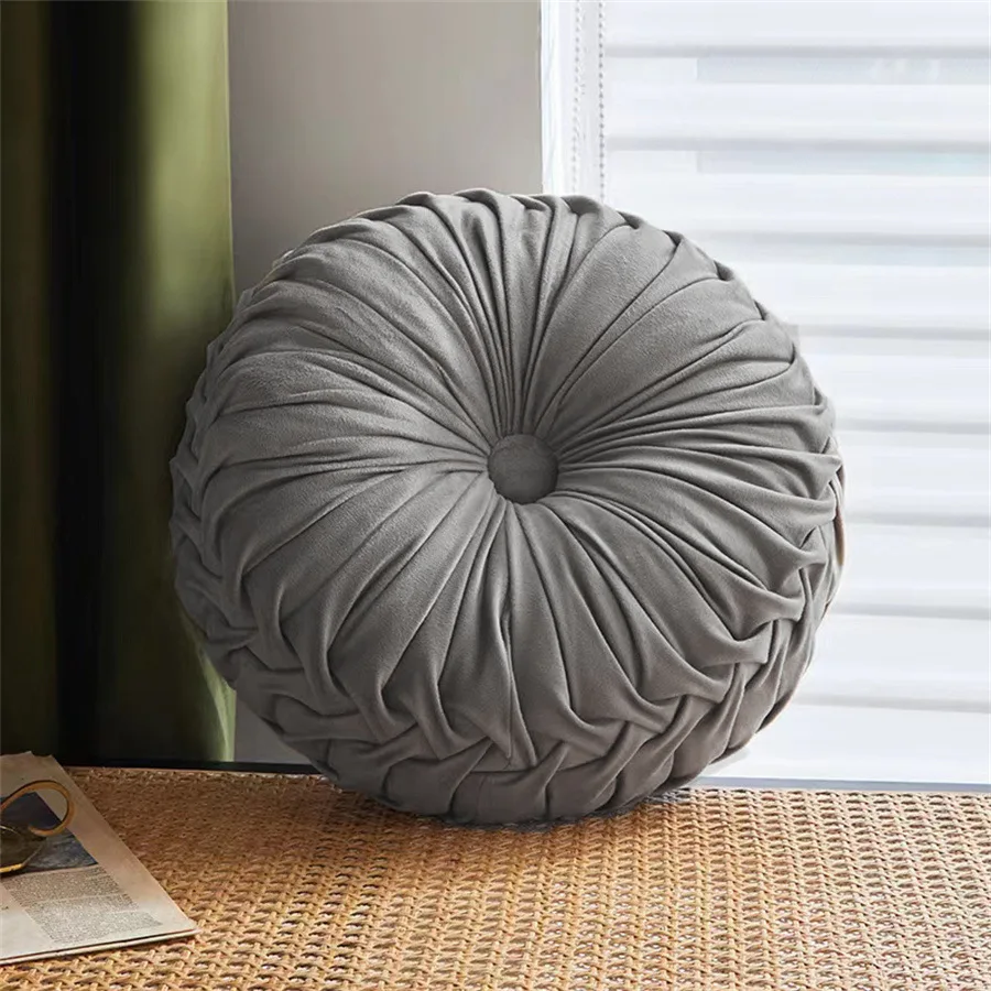 coussin uni velours
