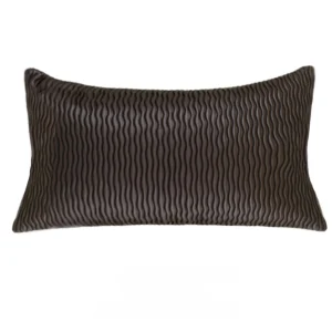 Housse de coussin 30 x 50 cm – luxe moderne – marron café