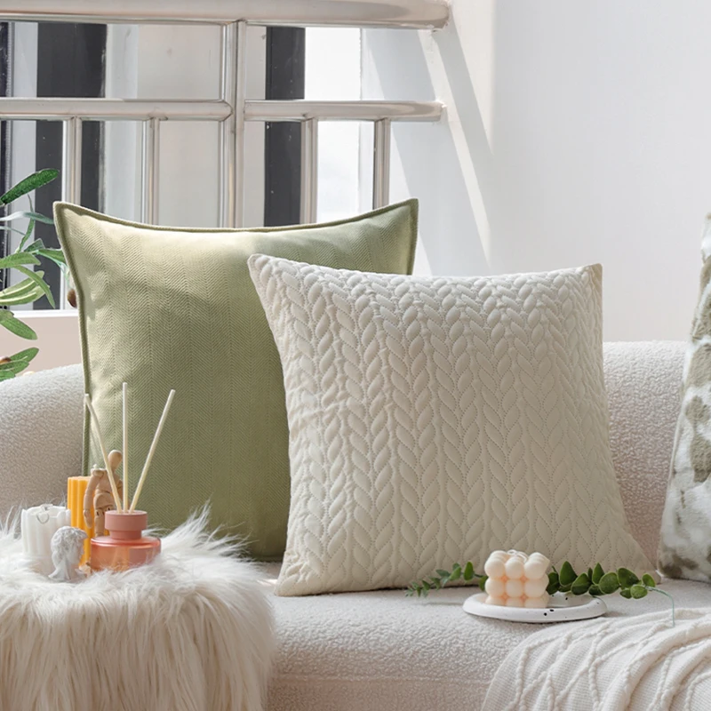 housse de coussin florale